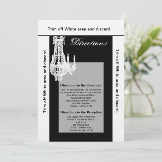 3.5x6 Directions Carte Chandelier cristal Glitz Gl (Debout devant)