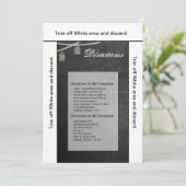 3.5x6 Directions Carte Mason Jar String Lights (Debout devant)