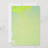 3,5x6 Directions Carte Printemps Hibiscus Flower H (Dos)