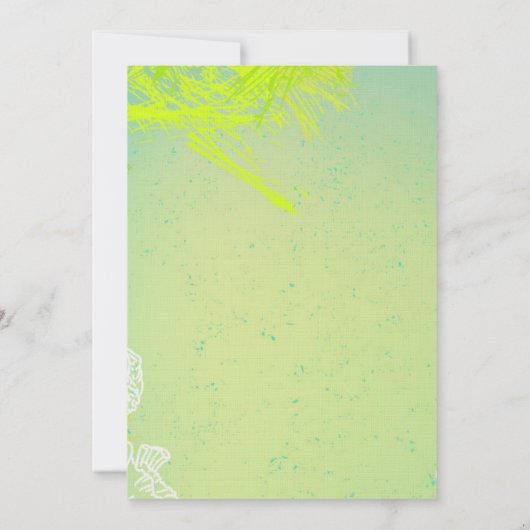 3,5x6 Directions Carte Printemps Hibiscus Flower H (Dos)