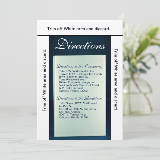 3.5x6 richtingen Kaart Frosted Glass Mirror Modern (Staand voorkant)