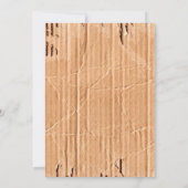 3.5x6 richtingen Kaart Kartonnen Flap Wit Lint (Achterkant)