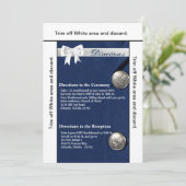 3.5x6 richtingen Kaart Luchtmacht Klasse A Uniform (Staand voorkant)