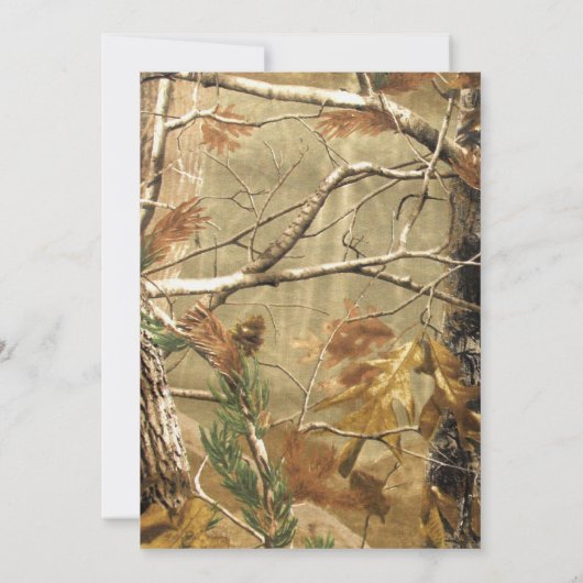 3.5x6 Richtingenkaarten voor jagers Camofloug Kaart (Achterkant)