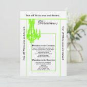 3.5x6 Routebeschrijving Kaart Crystal Kroonluchter (Staand voorkant)