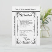 3.5x6 Routebeschrijving Kaart Eet Drink Wees getro (Staand voorkant)