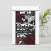 3.5x6 Routebeschrijving Kaart Haunting Adeline Zad (Staand voorkant)