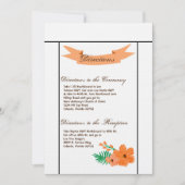 3.5x6 Routebeschrijving Kaart Spring Hibiscus Flow (Voorkant)