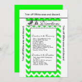 3.5x6 Routebeschrijving Kaart Teenage Sneakers Che (Voorkant / Achterkant)