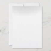 3.5x6 Routebeschrijving Kaart Winter Sunset Tree S (Achterkant)