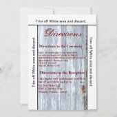 3.5x6 Routebeschrijving Kaart Wit Wassen Hout Schu (Voorkant)