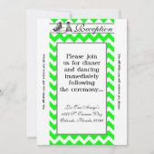 3.5x7 Ontvangkaart Teensneakers Chevron Kaart (Voorkant)