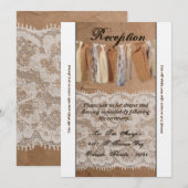 3.5x7 Ontvangstkaart Kraftpapieren Zak Kant Linen Kaart (Voorkant / Achterkant)