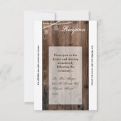 3.5x7 Ontvangstkaart Mason pot slingerlichtjes sch Kaart (Voorkant)