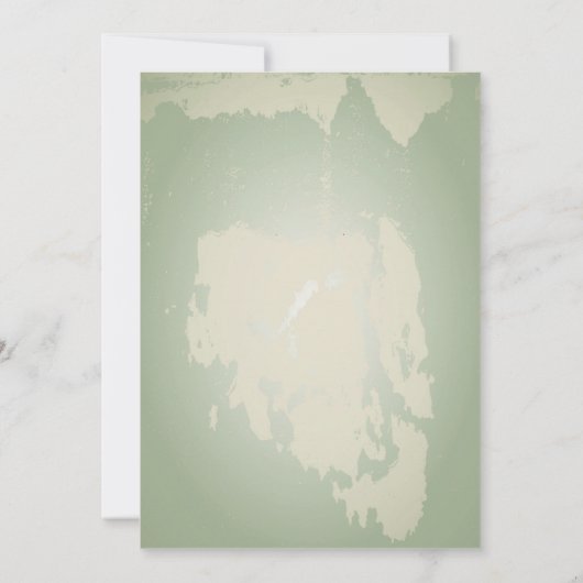 3.5x7 Receptie Kaart Land Eend Jacht Rustiek (Achterkant)