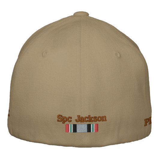 3-7th Cavalry Crossed Sabres OIF Ribbon Custom Pet (Achterkant)