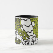 3 a dirigé la grande tasse de café de monstre (Centre)
