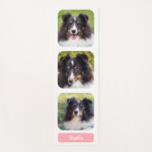 3 Aangepaste Sjabloon voor fotocollage met naam op Yogamat (Voorkant)