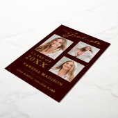 3 Aankondiging Foto modern script Bourgogne Afstud (Gedraaid)