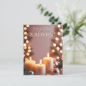 3. Advent Feestdagenkaart (Staand voorkant)