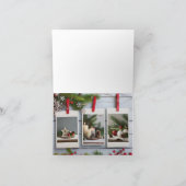 3 Afbeelding Kerst Wenskaart Kaart (Binnen)