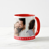 3 Afbeelding Multi Photo Collage Familie Quote Roo Mok (Voorkant rechts)