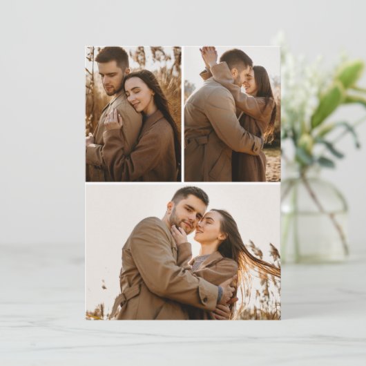 3 afbeeldingen kaart (Staand voorkant)