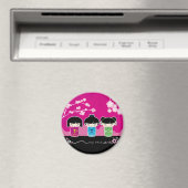 3 aimant Kokeshi (In Situ (Lave-vaisselle))