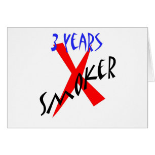 3 ans de X-fumeur de rouge