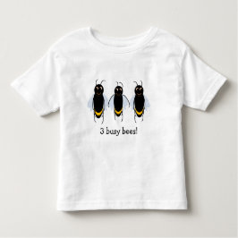 3 Bezige bijen BuzzAboutBijen katoenen kleuter t-s Kinder Shirts