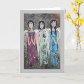 3 bij Vredeskaart Kaart (Gele Bloem)