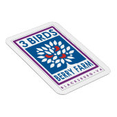 3 Birds Berry Boerderij magneet (Rechterzijde)