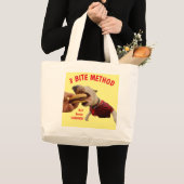 3 BITE METHODE, SPECIALE OMG EDITION Canvas tas (Voorkant (product))
