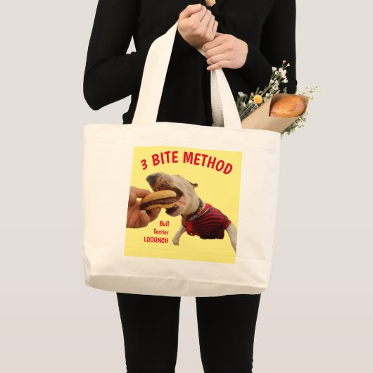 3 BITE METHODE, SPECIALE OMG EDITION Canvas tas (Voorkant (product))