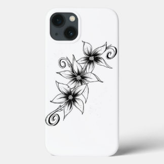 3 Bloemen iPhone 13 Hoesje