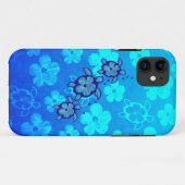 3 Blue Honu Turtles Case-Mate iPhone Case (Achterkant (horizontaal))