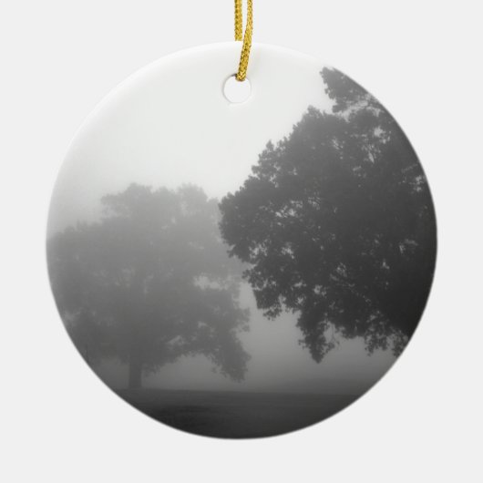 3 bomen keramisch ornament (Voorkant)