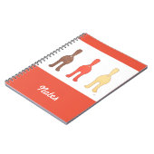 3 boutons de chat #1 Carnet (Côté gauche)