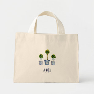 3 Boxwood monogrammatica Canvas tas