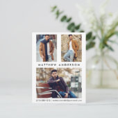 3 Briefkaart van de Comp Card-fotospeler W (Staand voorkant)