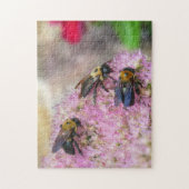 3 Bumblebijen Legpuzzel (Verticaal)