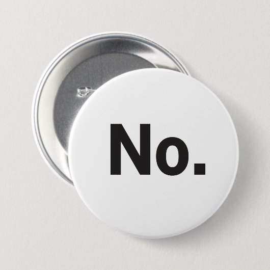 3" Button: No. Ronde Button 7,6 Cm (Voorkant /achterkant)