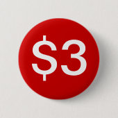 $3 Button verkoper/verkoper (Voorkant)
