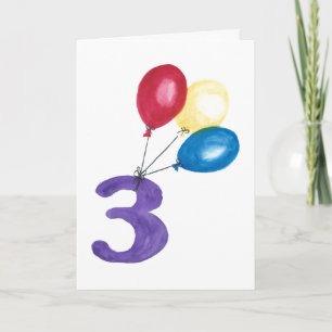 3 carte à ballons