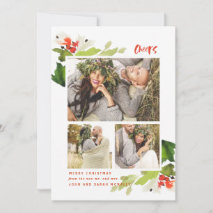 3 Carte photo de Noël photo