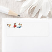 3 cartoons met bulldog etiket (Insitu)