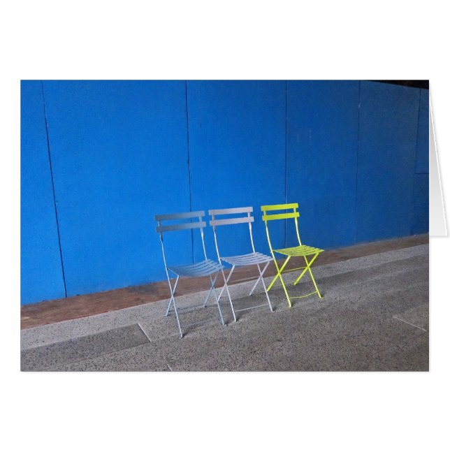 3 chaises (Devant horizontal)