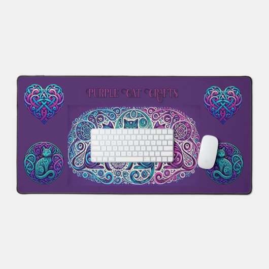 3 chats (Clavier et souris)