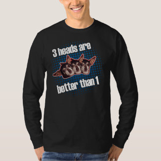 3 Chihuahua-hoofden zijn beter dan 1 T-shirt