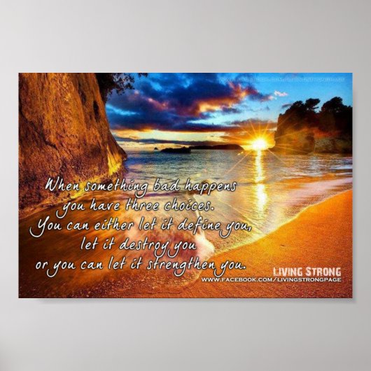 3 Choix - Poster (Devant)